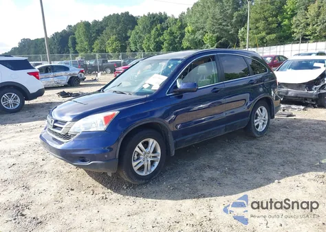 2010 Honda Cr-V Ex-L из США, поврежденный, VIN 5J6RE3H7XAL050457